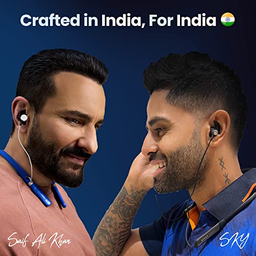 Boult Audio XCharge Wireless in Ear Bluetooth Earphones with ENC Mic, 28H Playtime, Type-C Fast Charging (15Min=15Hrs Playtime), Made in India, Biggest 14.2mm Bass Drivers Neckband (Black) Boult Audio XCharge Wireless in Ear Bluetooth Earphones with ENC Mic, 28H Playtime, Type-C Fast Charging (15Min=15Hrs Playtime), Made in India, Biggest 14.2mm Bass Drivers Neckband (Black)